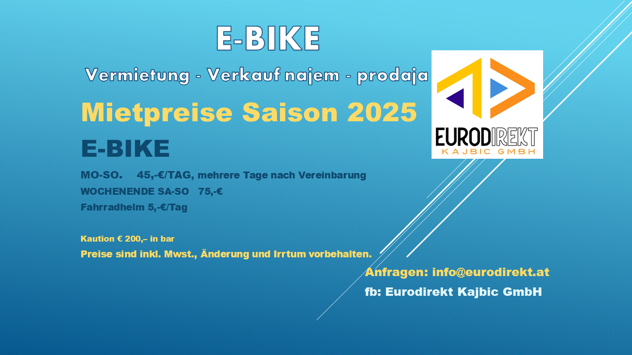 Mietpreise E-Bikes